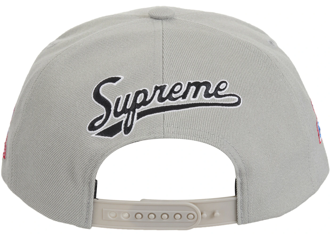 Supreme World Famous S Logo 6-Panel Grey