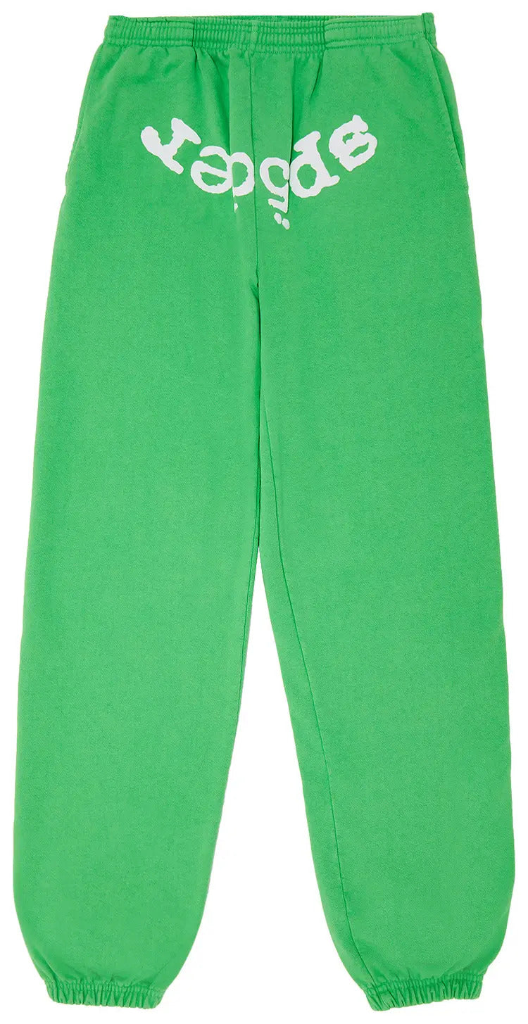 Sp5der Legacy Sweatpants Green