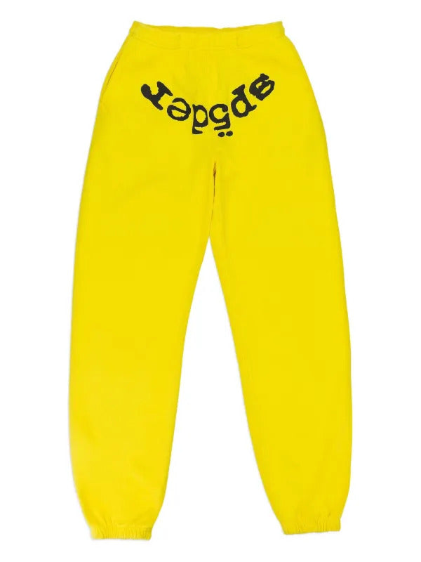 Sp5der Legacy Sweatpants Yellow