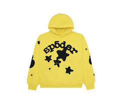 Sp5der 'Yellow with Black' Hoodie