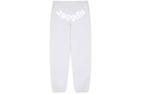 Sp5der OG Web Heather Grey Sweatpants