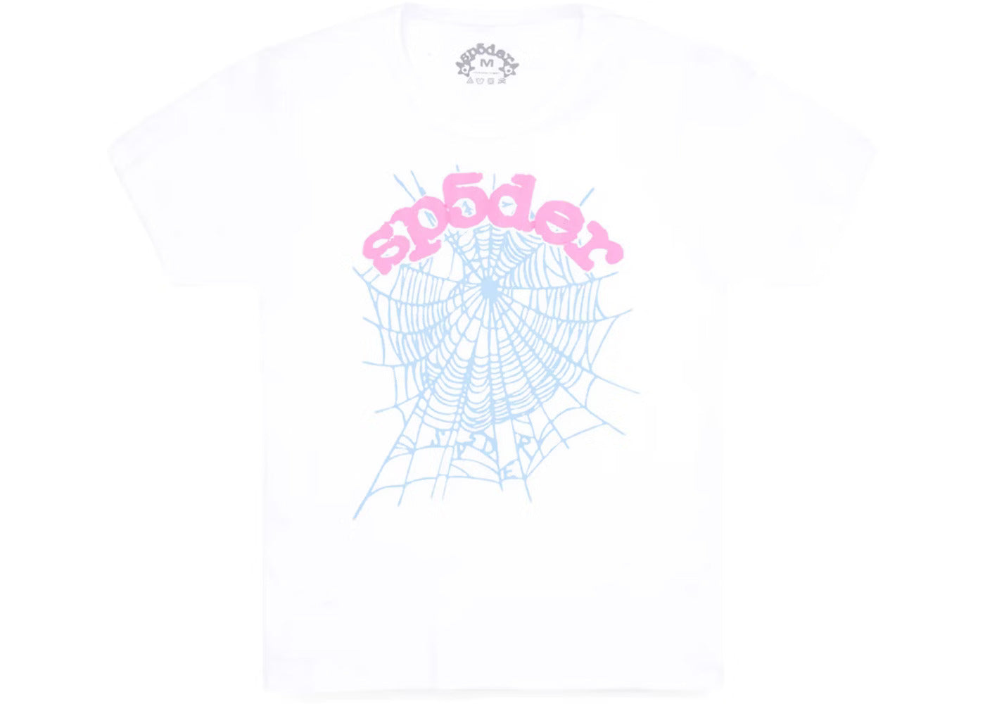Sp5der White OG Web Baby Tee