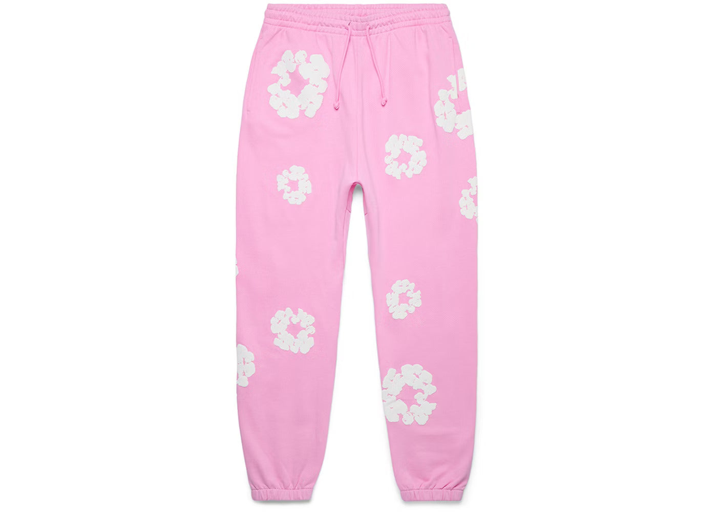 Denim Tears Cotton Wreath Sweatpants Pink/White