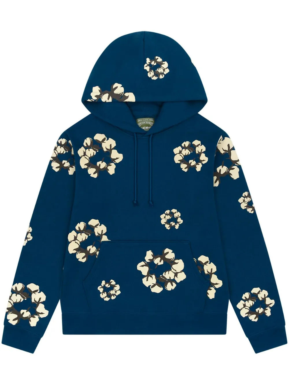 Denim Tears Cactus Wreath Navy Hoodie