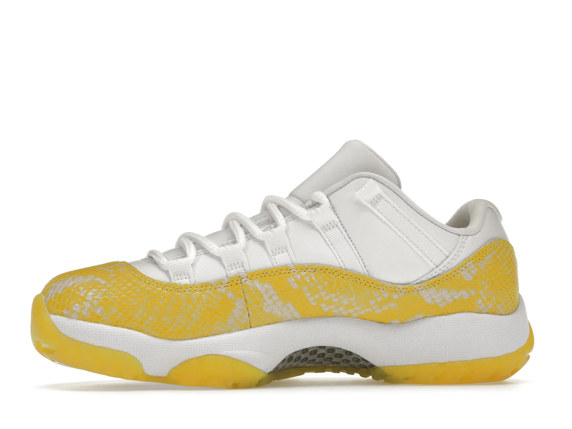 Jordan 11 Retro Low Yellow Snakeskin (W)