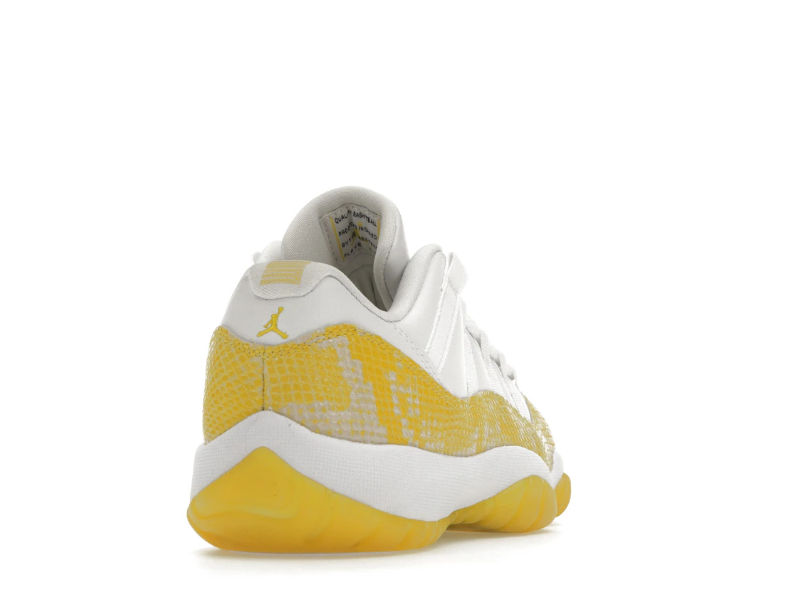 Jordan 11 Retro Low Yellow Snakeskin (W)