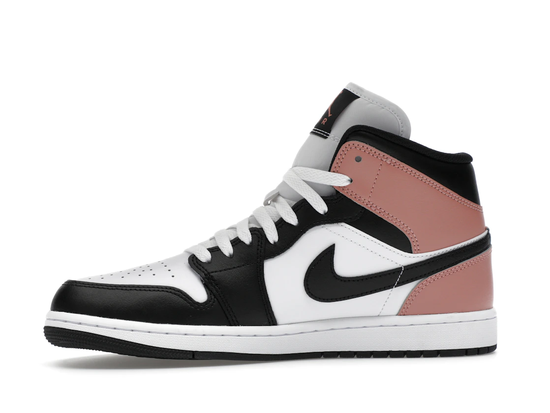 Jordan 1 Mid White Rust Pink Black