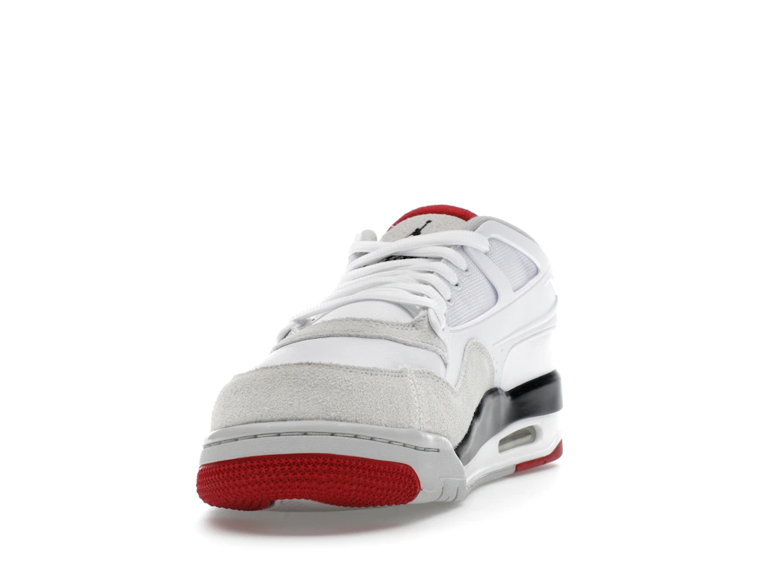 Jordan 4 RM White Fire Red