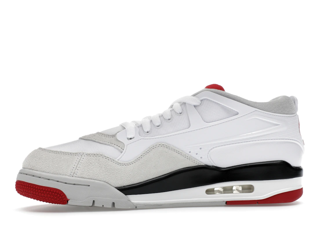 Jordan 4 RM White Fire Red