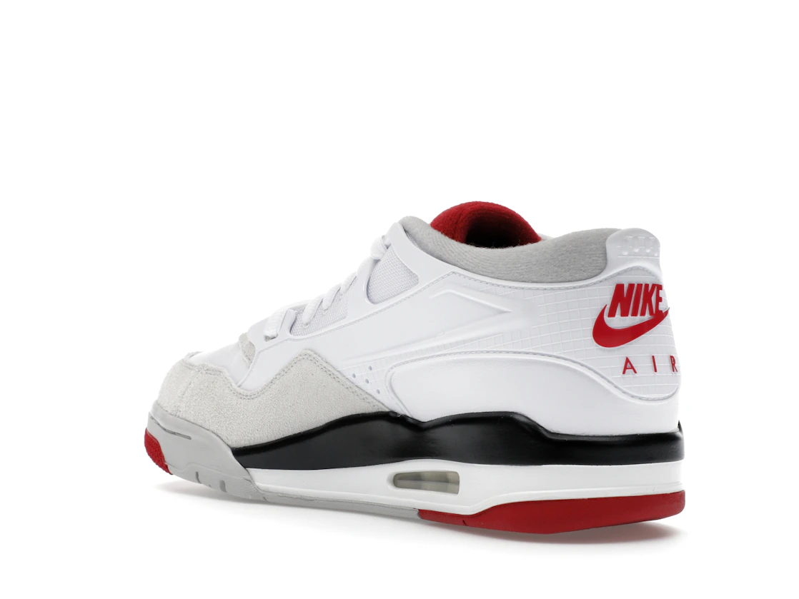 Jordan 4 RM White Fire Red