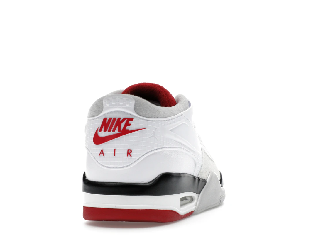 Jordan 4 RM White Fire Red