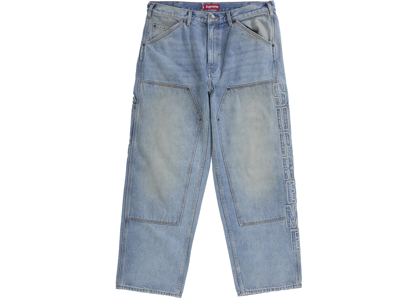 Supreme Reflective Double Knee Pant Denim