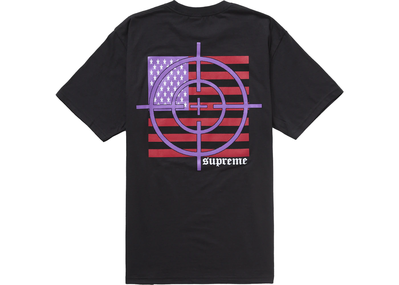 Supreme Target Tee Black