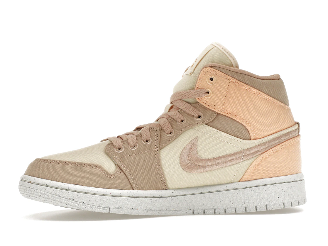 Jordan 1 Mid SE Canvas Khaki (W)