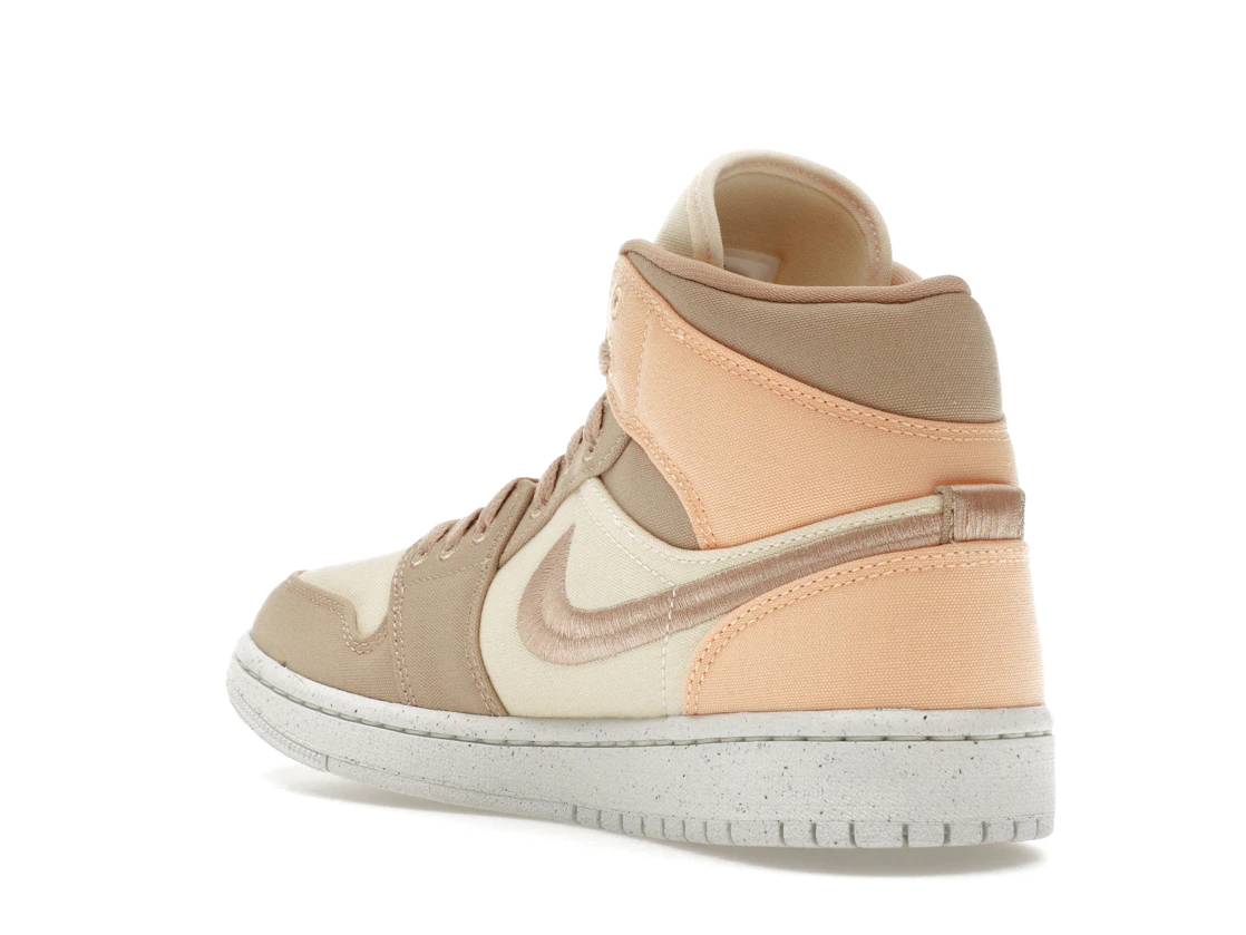 Jordan 1 Mid SE Canvas Khaki (W)