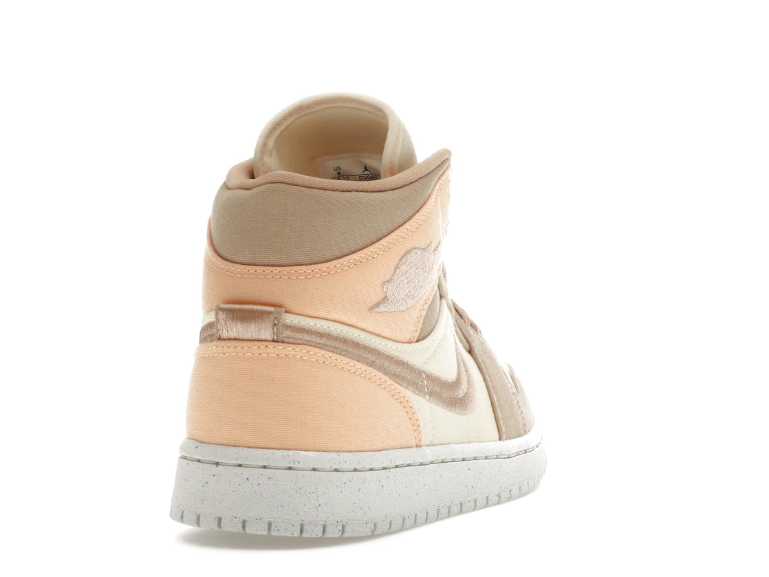 Jordan 1 Mid SE Canvas Khaki (W)