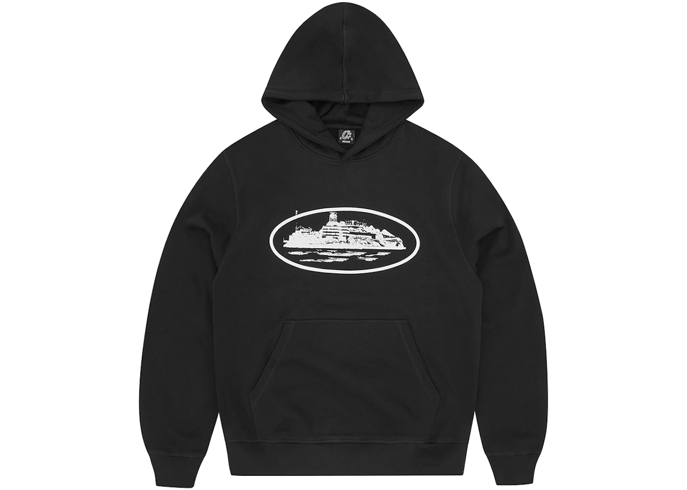 Corteiz Alcatraz Hoodie Black