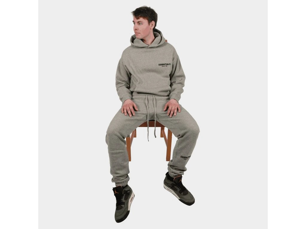 Fear of God Essentials S22 Dark Oatmeal - Celý set