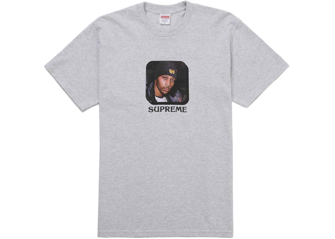 Supreme Wu-Tang Clan RZA Tee Ash Grey
