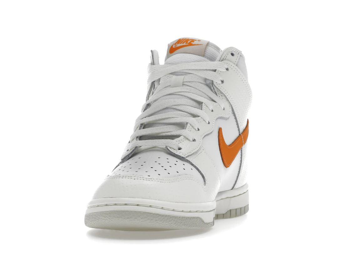 Nike Dunk High White Magma Orange (W)