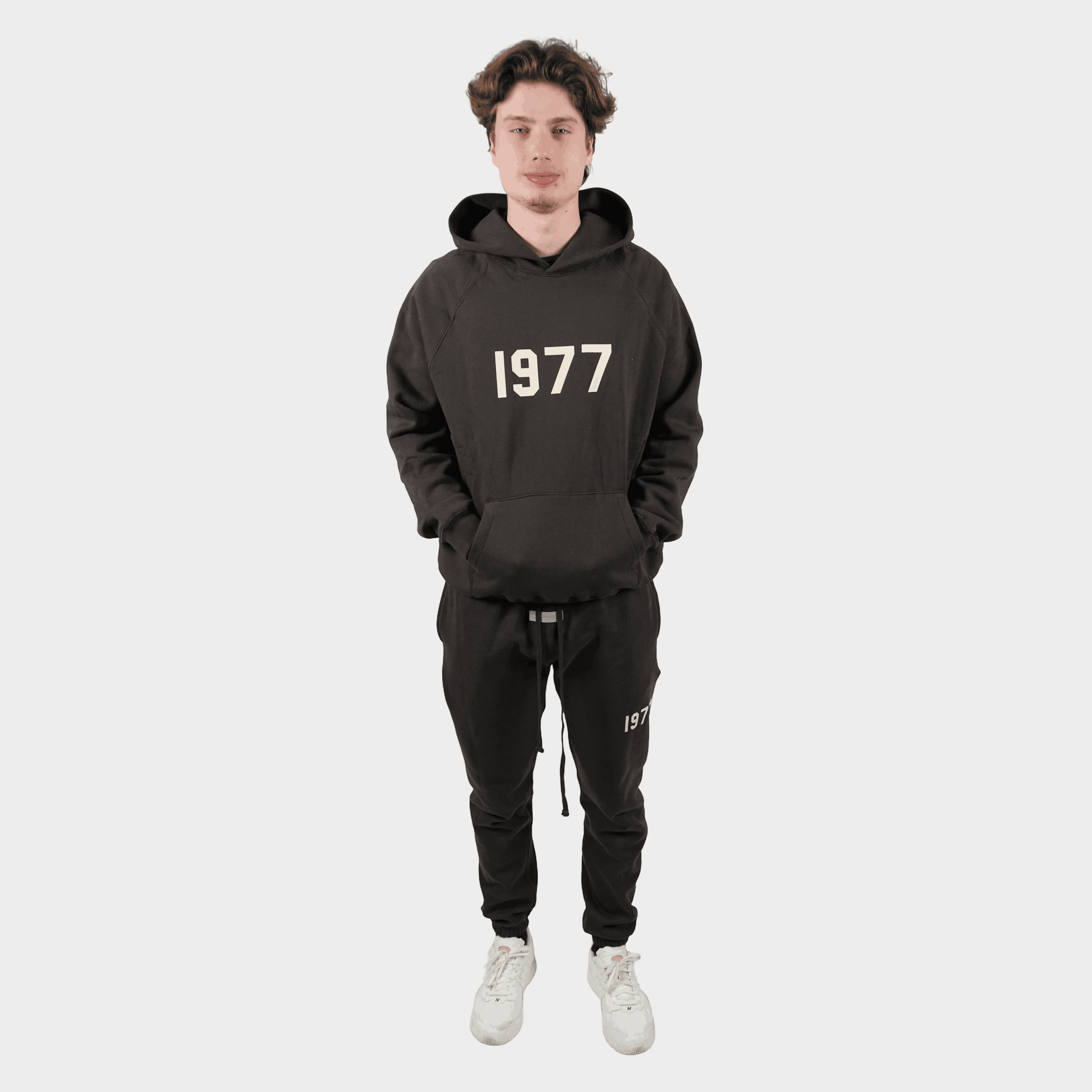 Fear of God Essentials 1977 Iron Black - Celý set